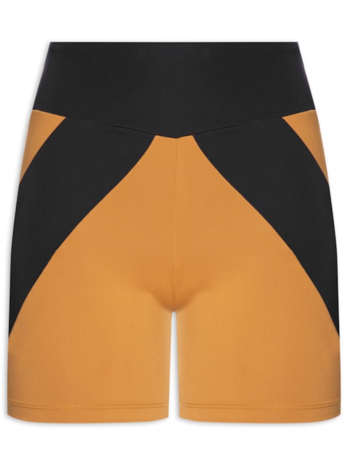 Short Feminino Golden Pintura - Bege