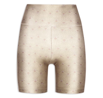 Short Feminino High - Bege