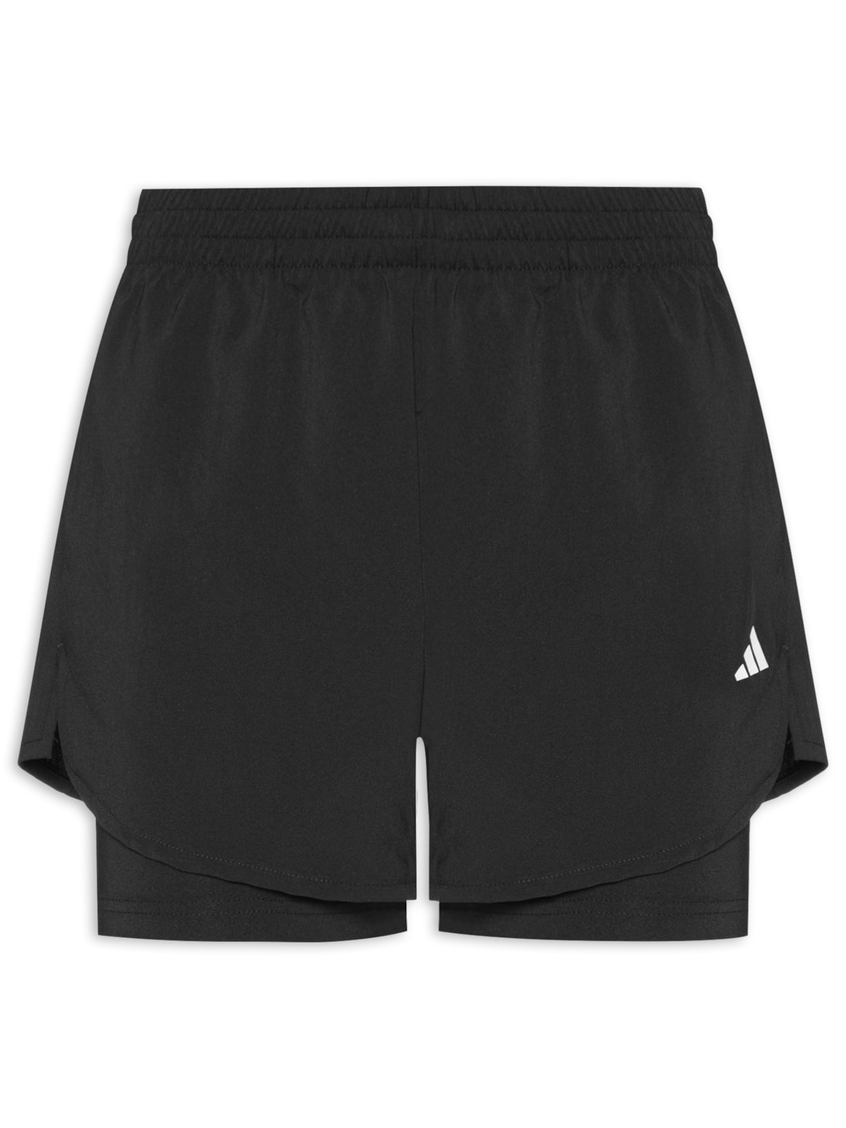 Short Feminino Hiit 2 In 1 - Preto