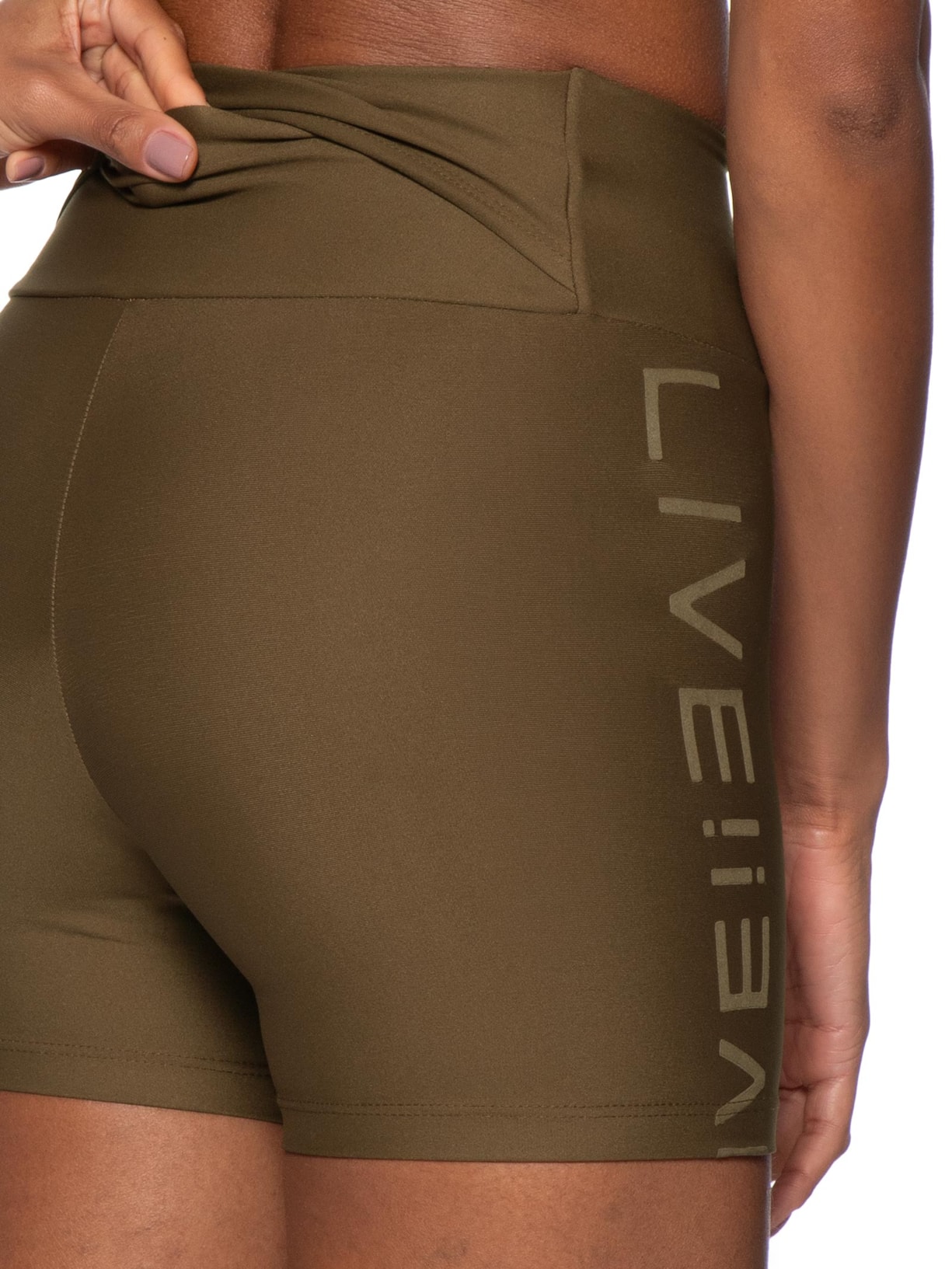 Short Feminino Icon Neo Marrom Live!