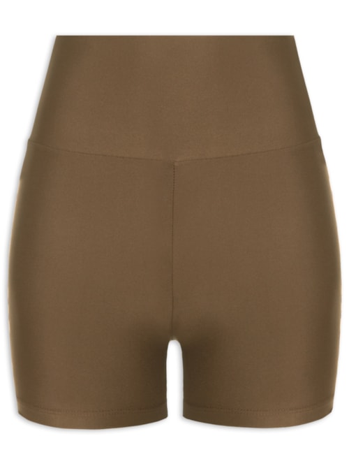 Short Feminino Icon Neo - Marrom