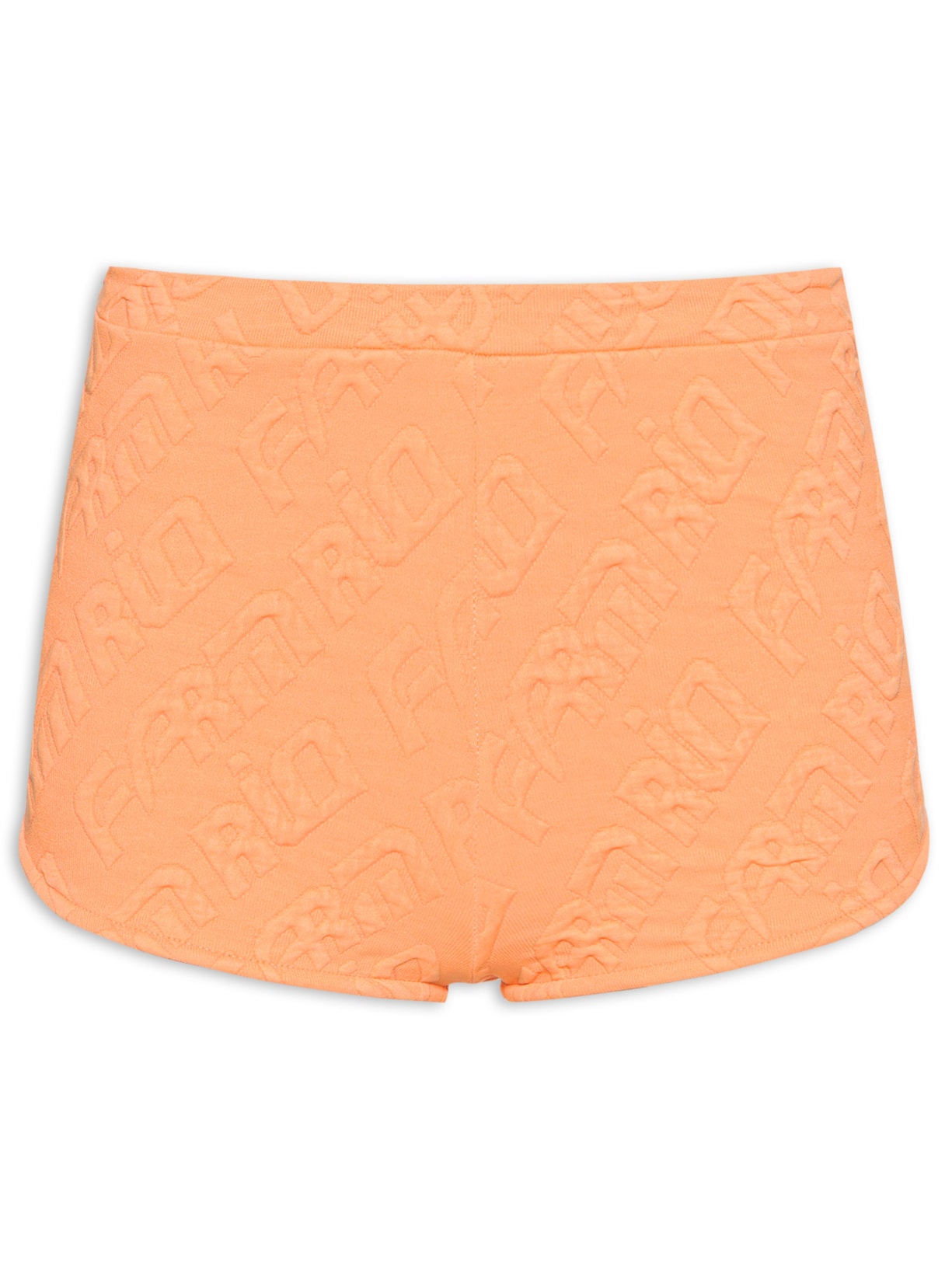 Short Feminino Jacquard - Laranja