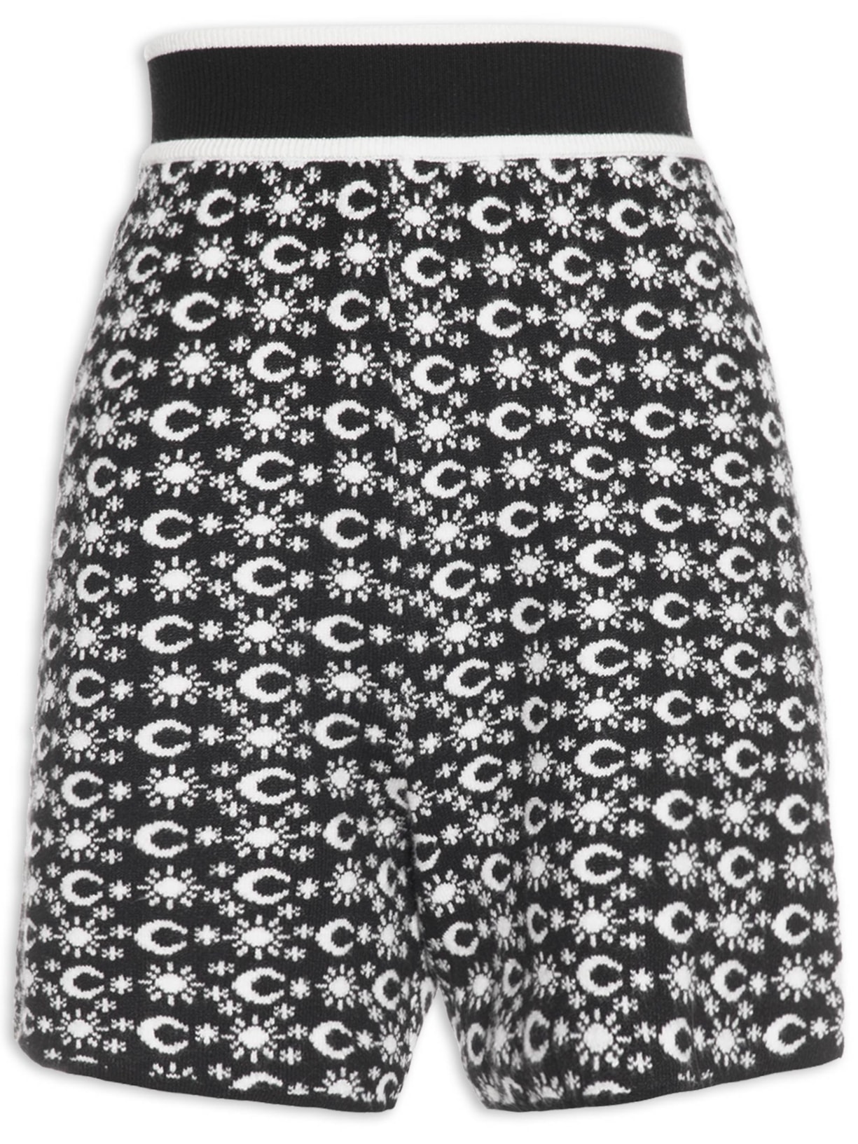 Short Feminino Jacquard Will - Preto