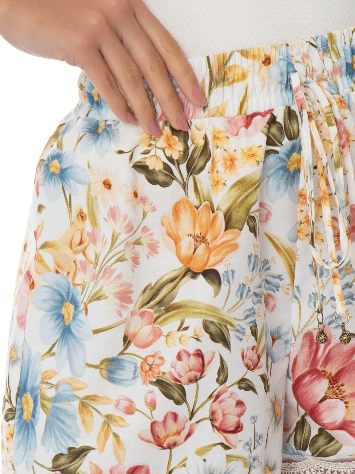 Short Feminino Jardim Veraneio – Bege Farm