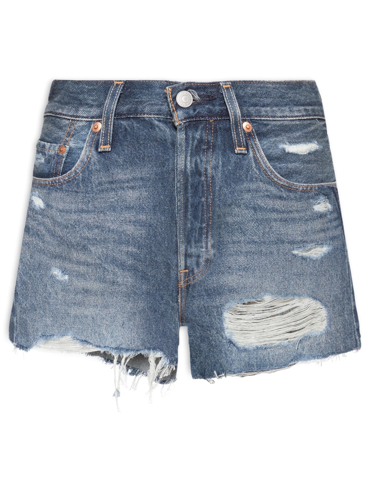 Short Feminino Jeans 501 Original Azul Levi's