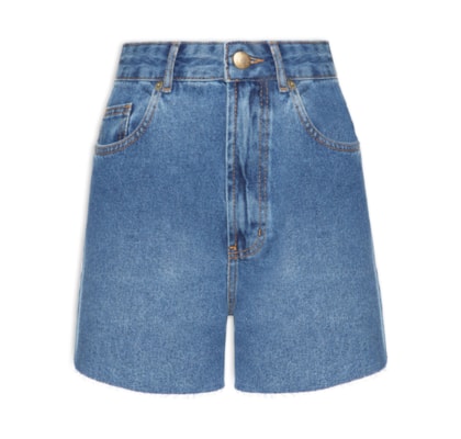Short Feminino Jeans Antique - Azul