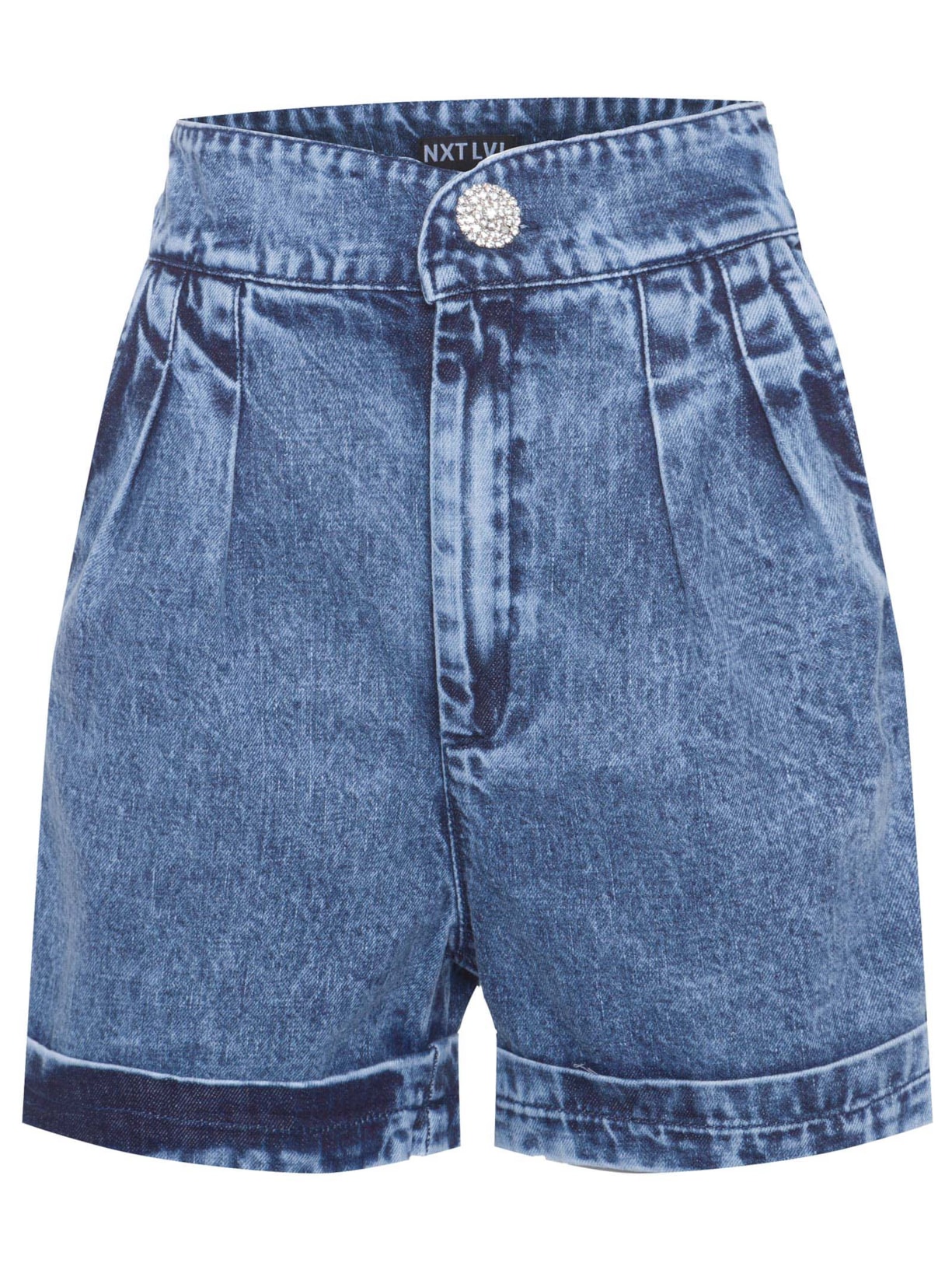 Short Feminino Jeans - Azul