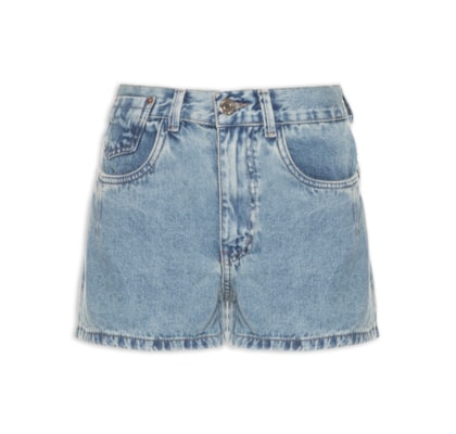 Short Feminino Jeans Basic Martingale - Azul