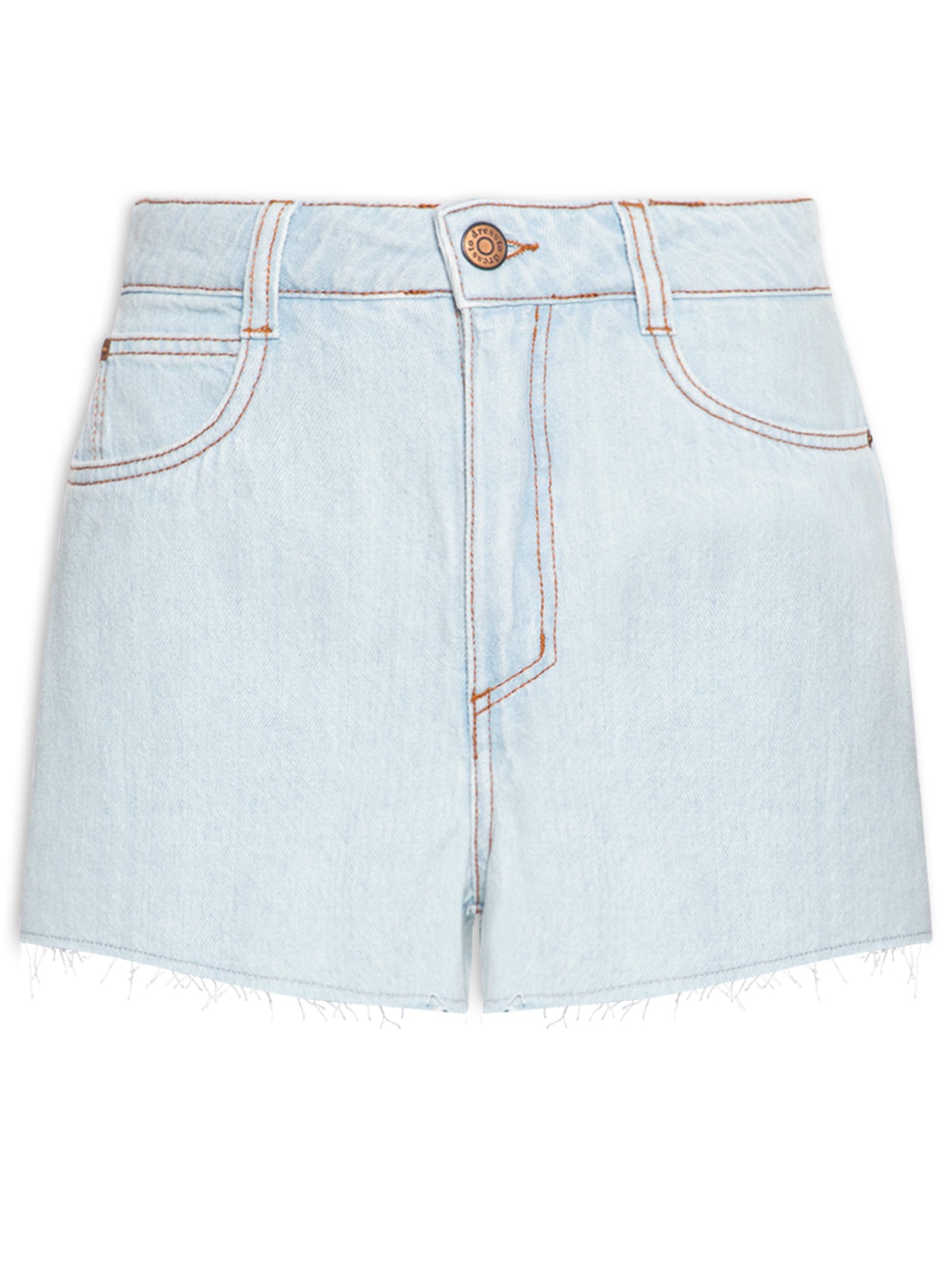 Short Feminino Jeans Básico Clear Azul Dress To