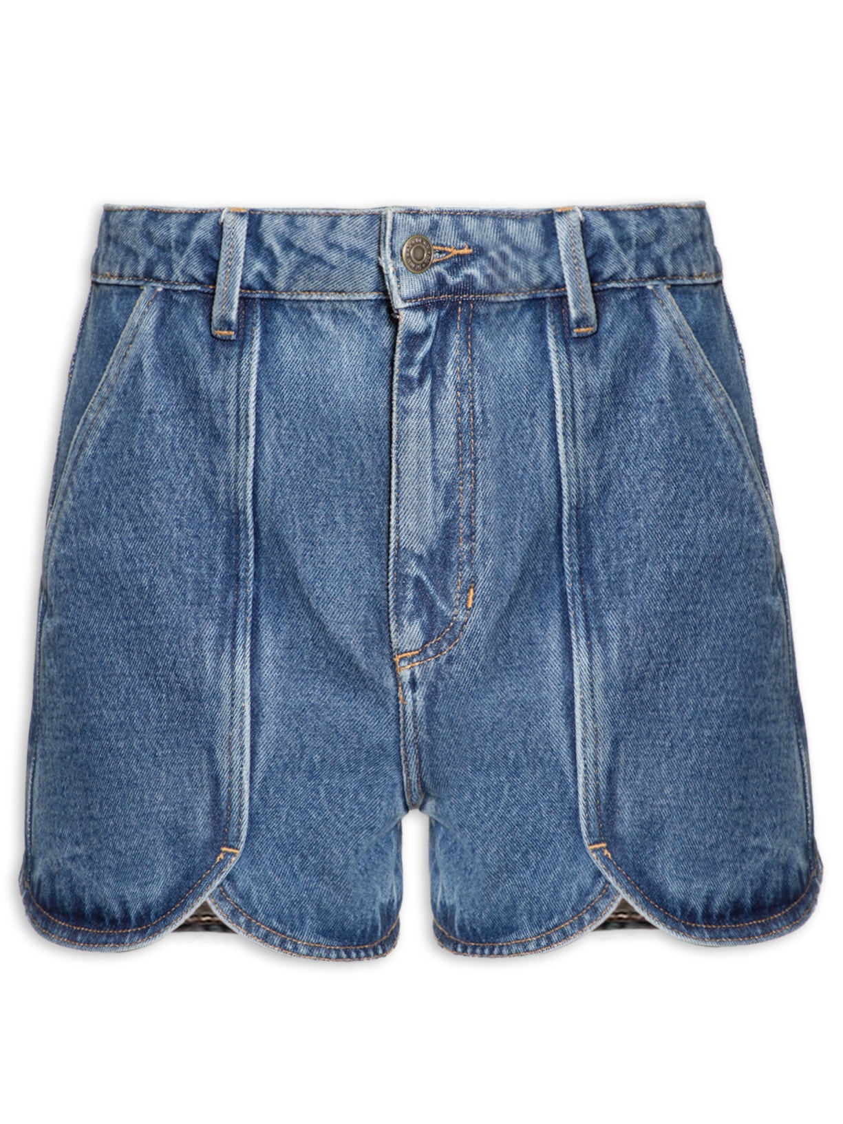 Short Feminino Jeans Bia - Azul