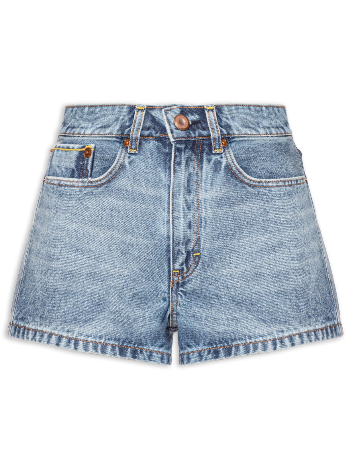 Short Feminino Jeans Box - Azul