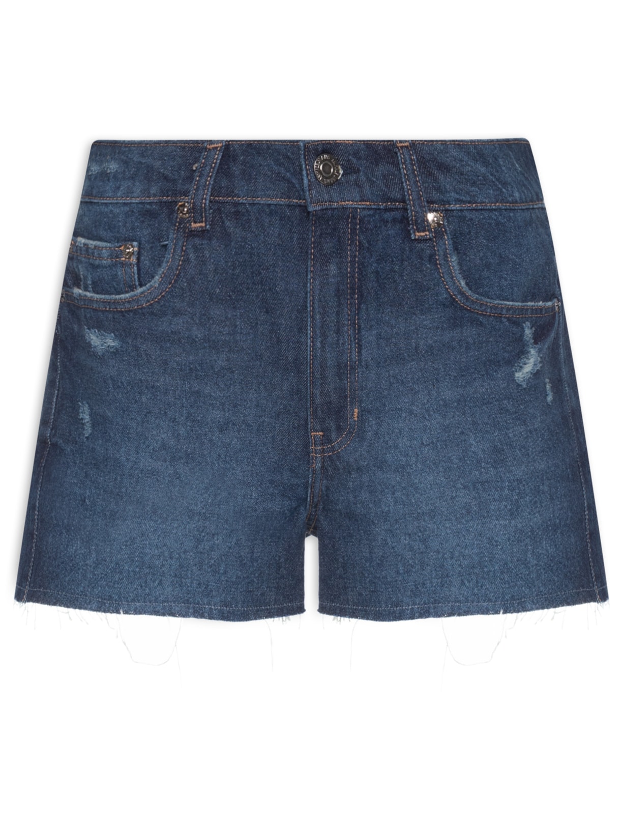 Short Feminino Jeans Box Blue Intense Azul Animale Jeans