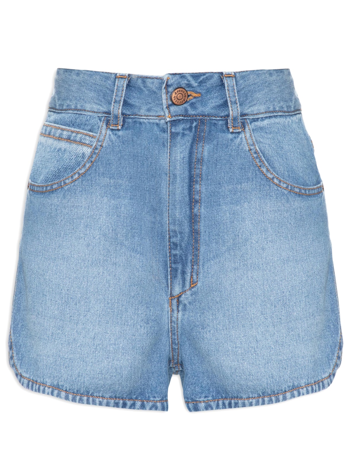 Short Feminino Jeans Boyfriend - Azul
