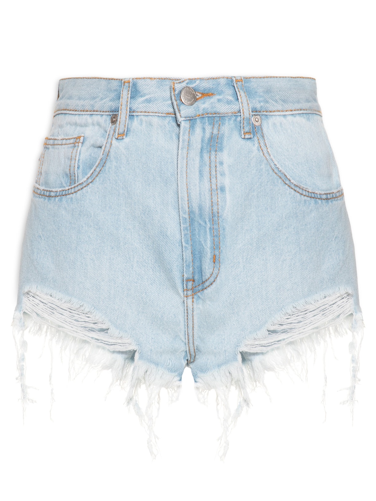 Short Feminino Jeans Curva - Azul