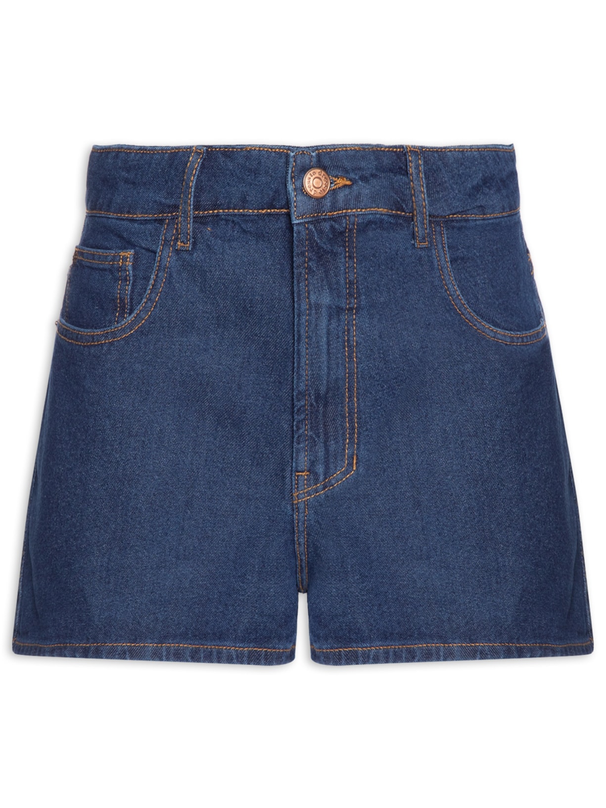 Short Feminino Jeans Dark Azul Dress To