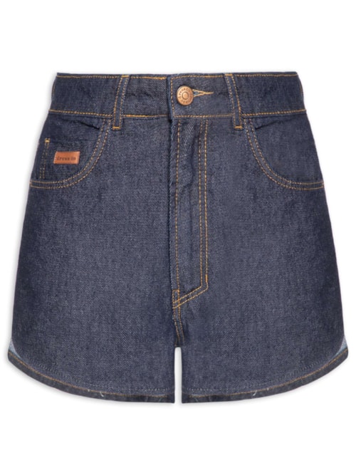 Short Feminino Jeans Intense Blue - Azul