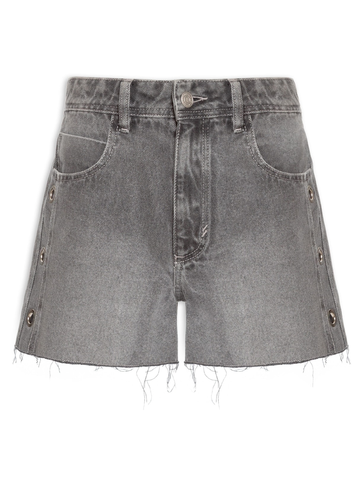 Short Feminino Jeans Maitê Preto Nk