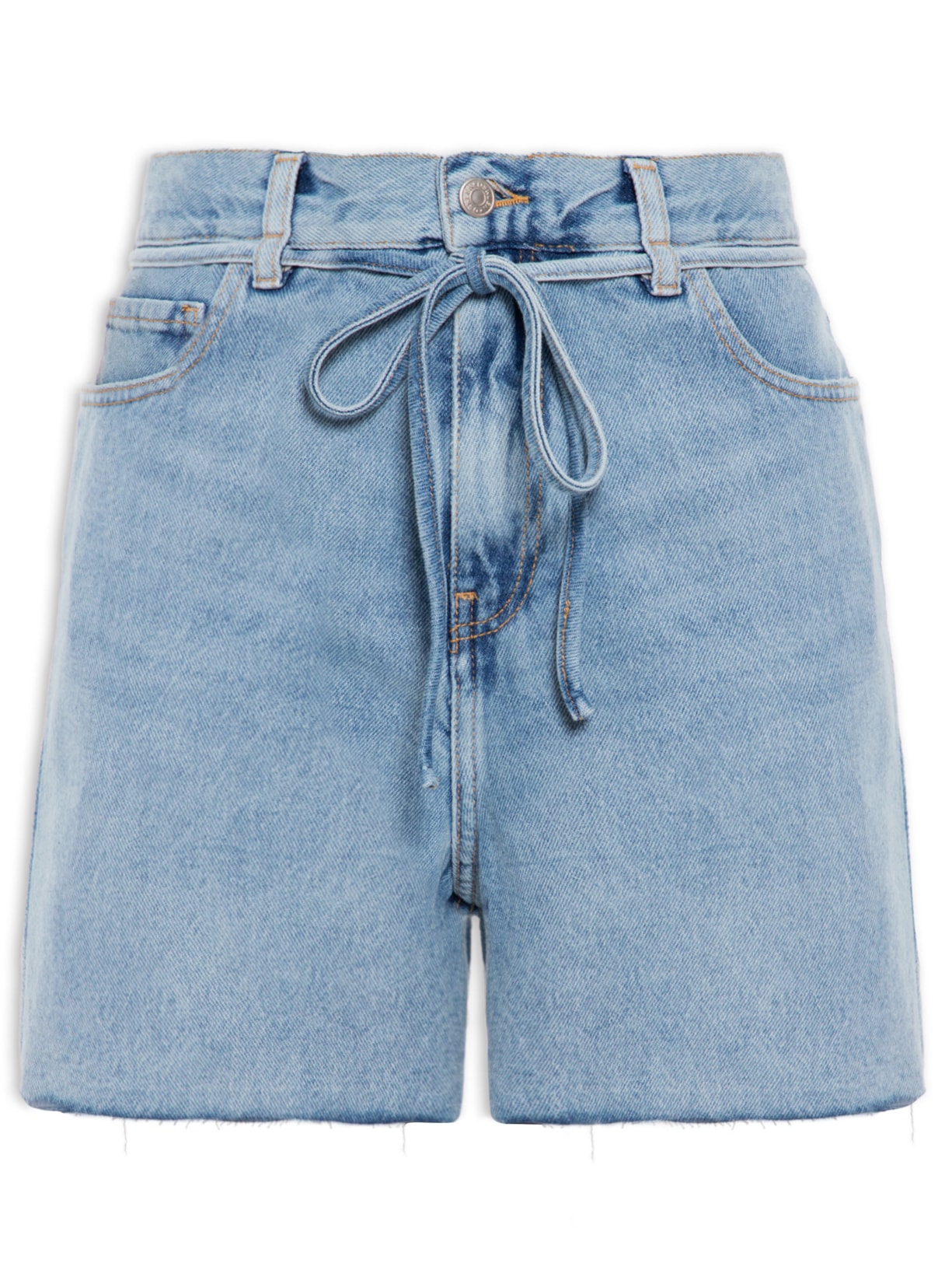 Short Feminino Jeans Oversized - Azul