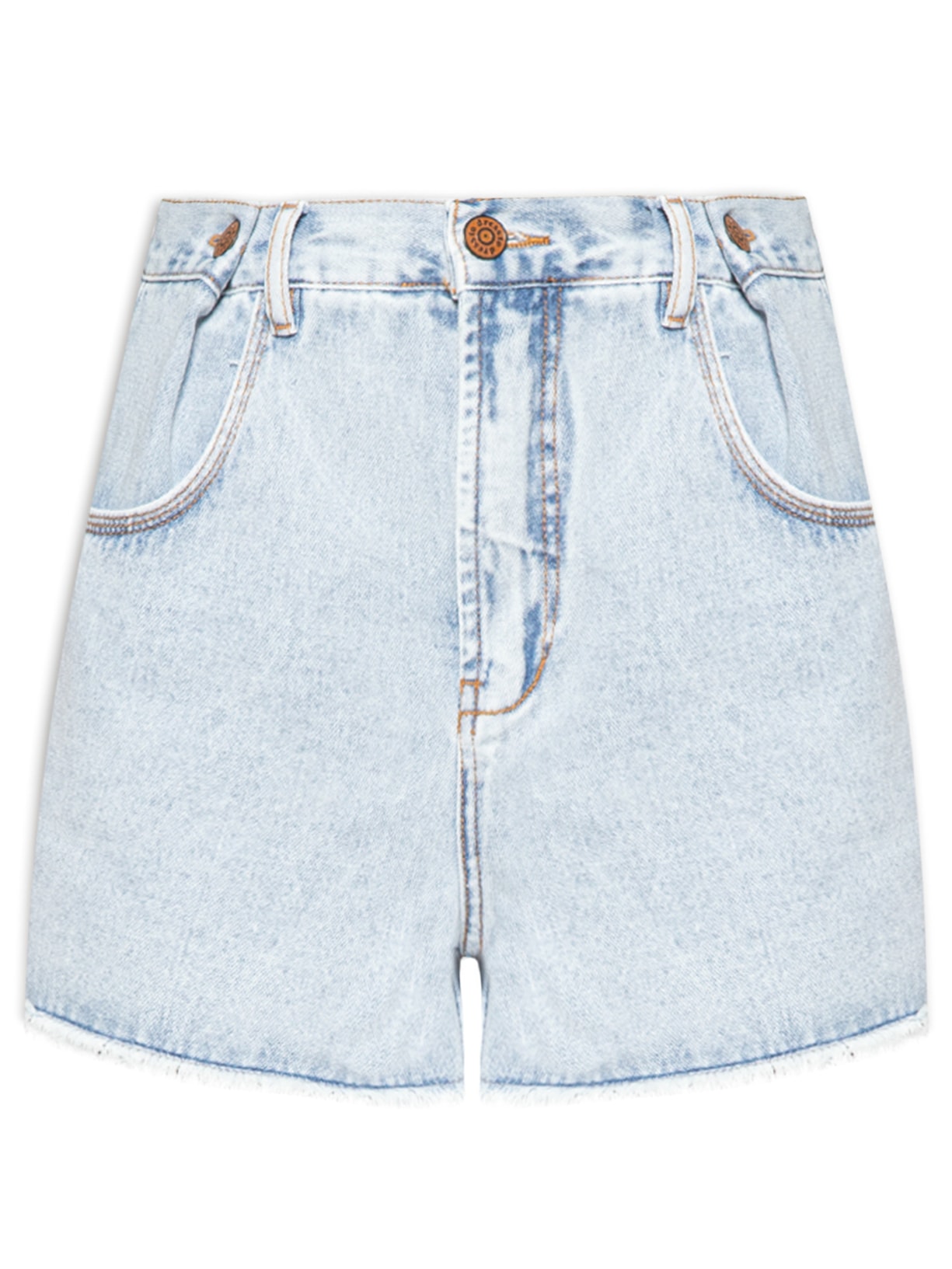 Short Feminino Jeans Regulagem Cós Azul  Dress To