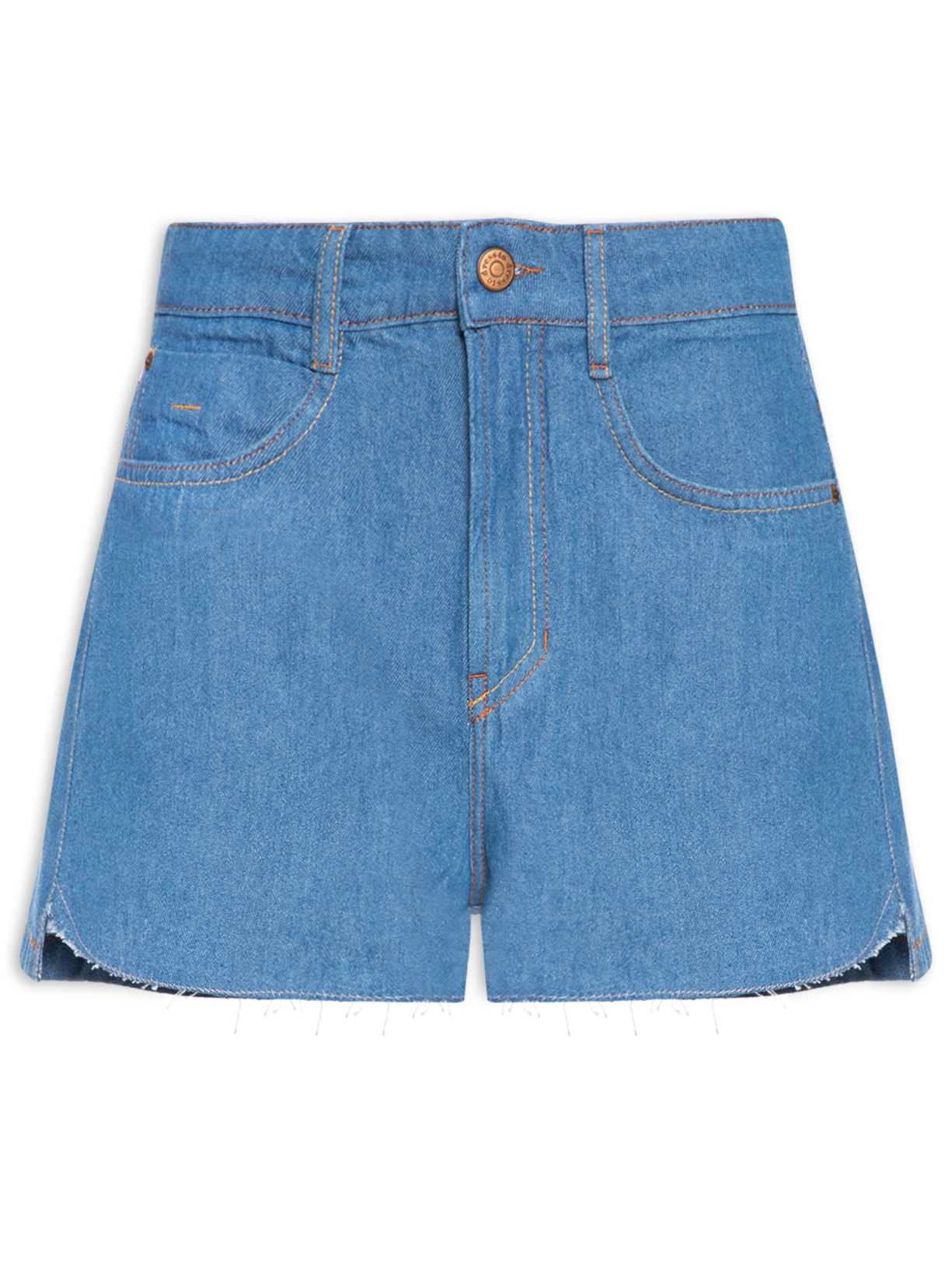 Short Feminino Jeans Sky Blue - Azul