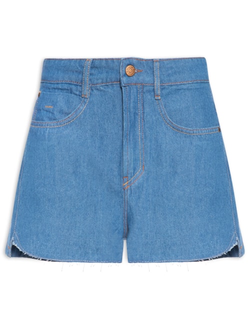 Short Feminino Jeans Sky Blue - Azul