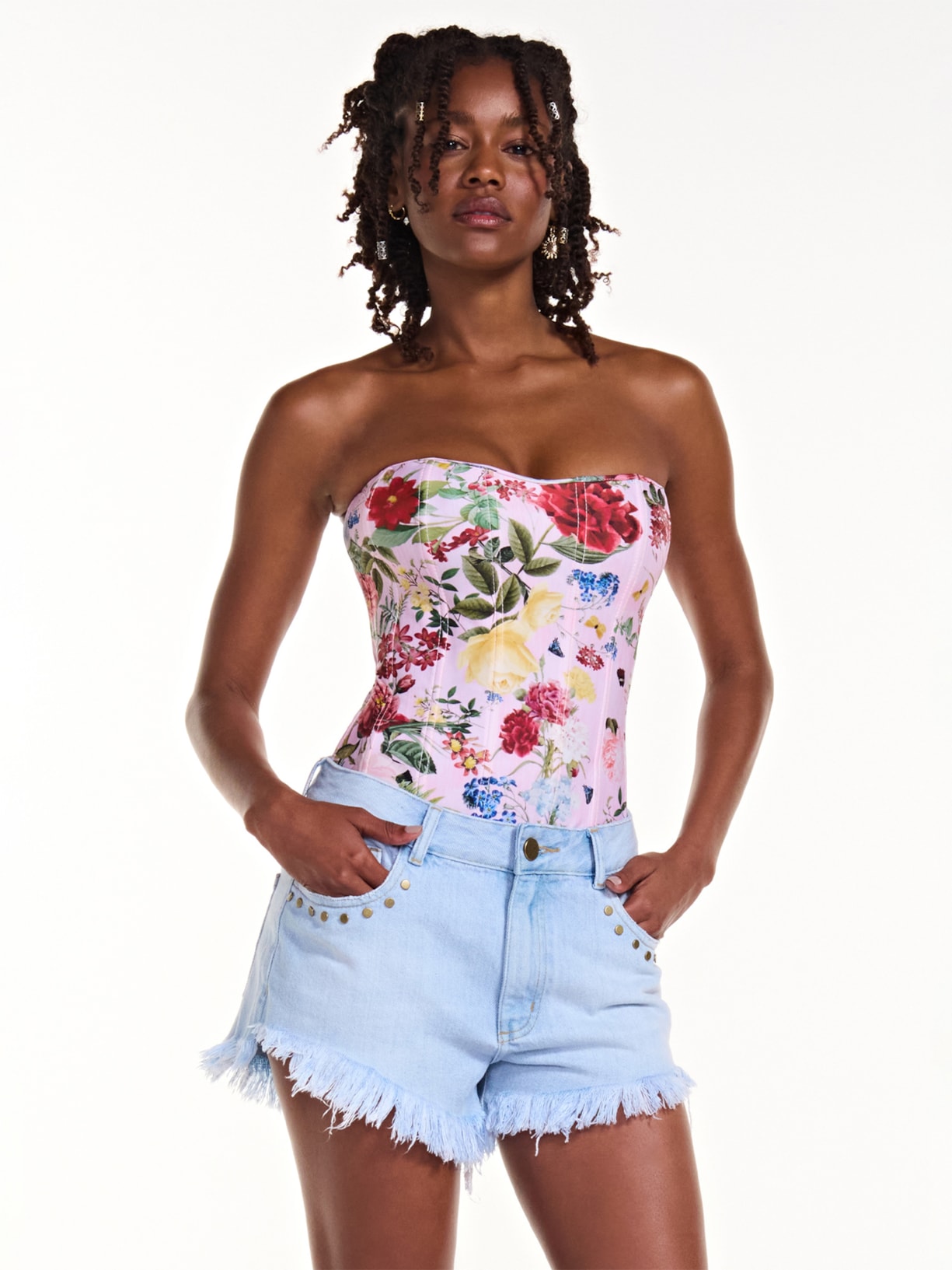 Short Feminino Jeans Vintage Azul Triya