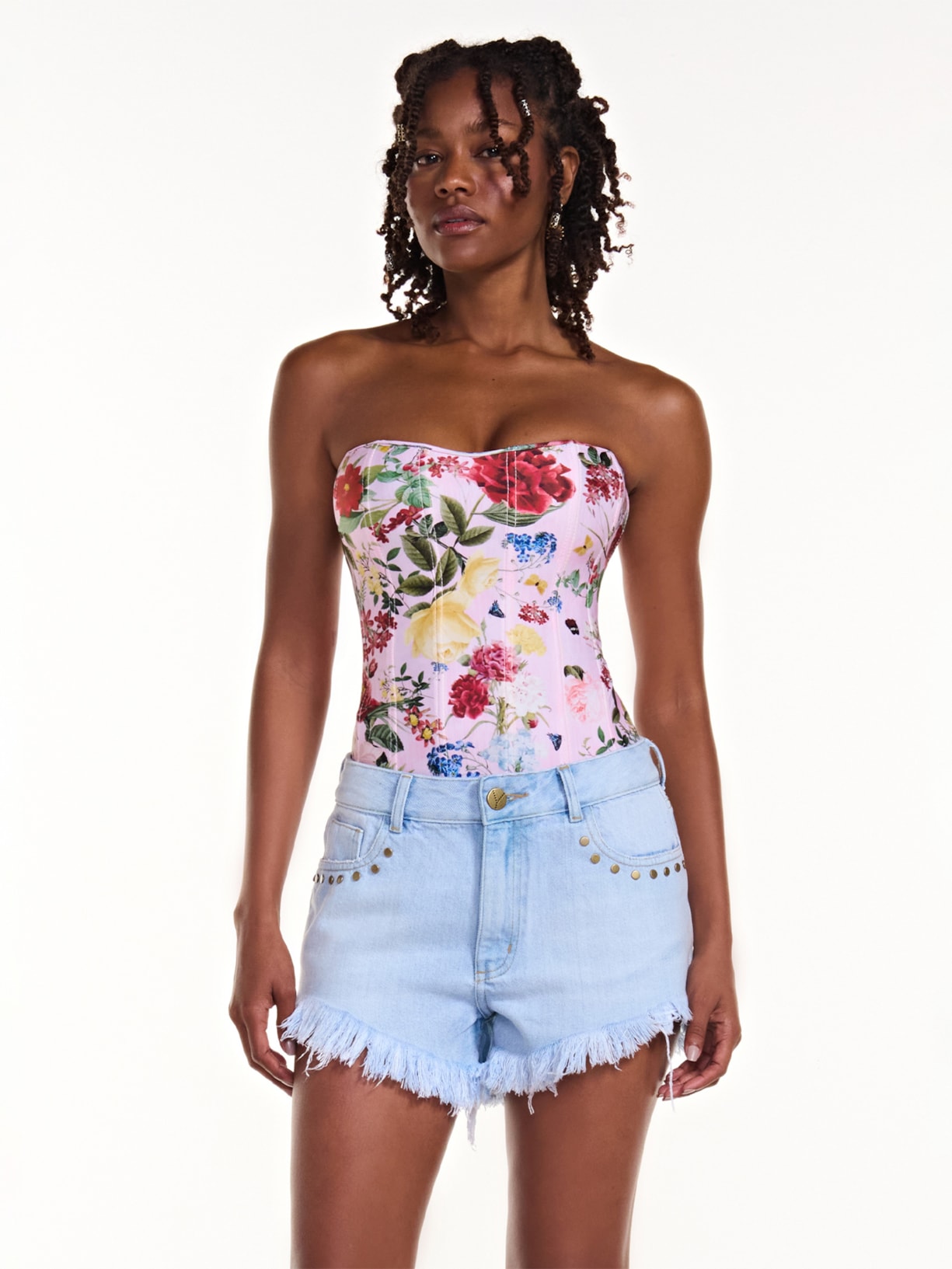 Short Feminino Jeans Vintage Azul Triya