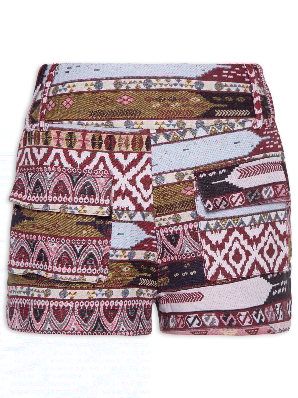 Short Feminino Kilim - Vermelho
