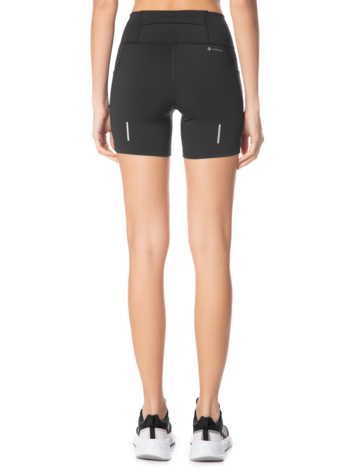 Short Feminino Legging Daily Run Inch Adidas Preto