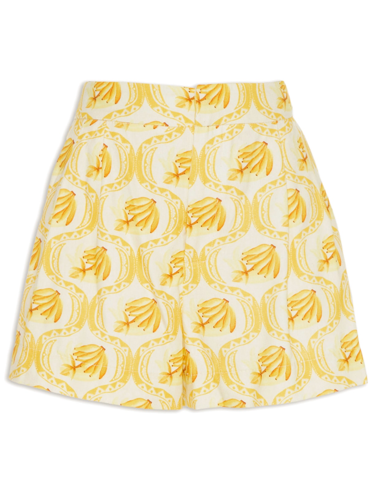 Short Feminino Lembrança De Verão Banana - Amarelo