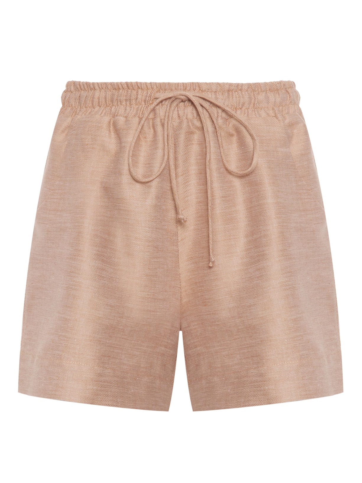 Short Feminino Linen - Bege