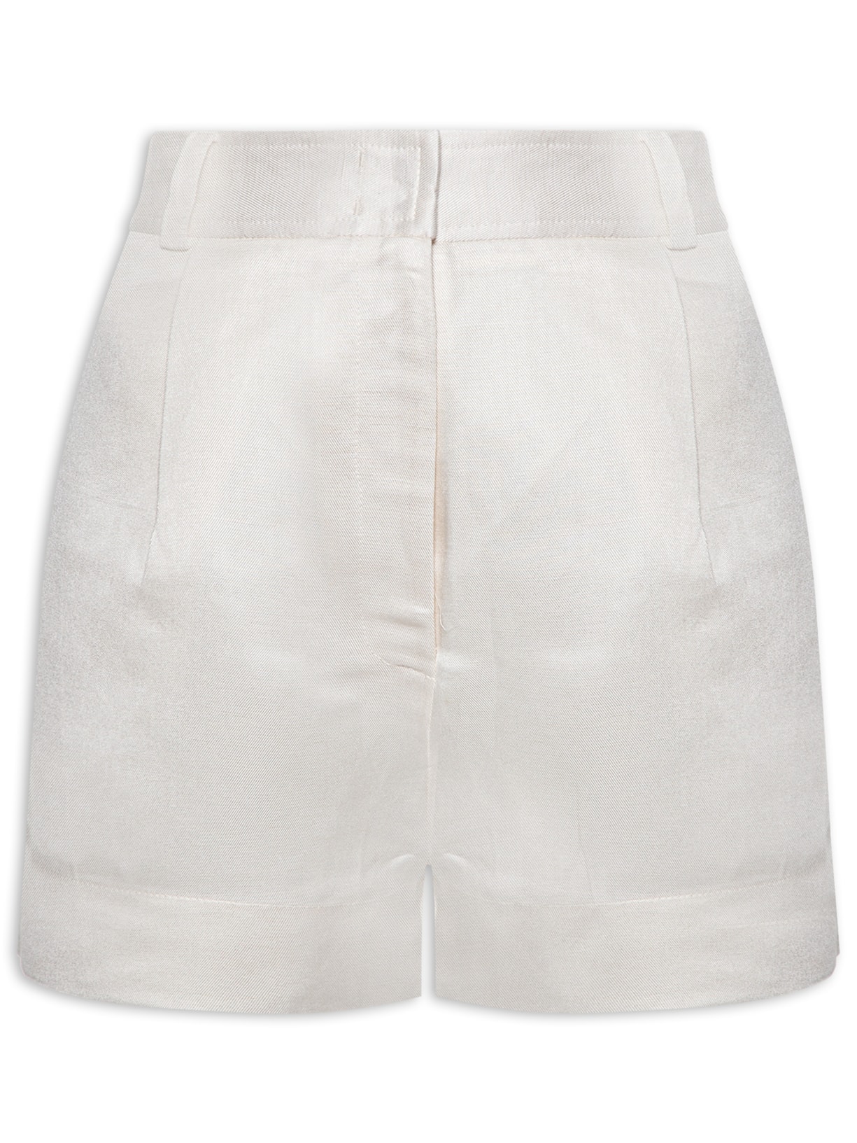 Short Feminino Linho - Off White