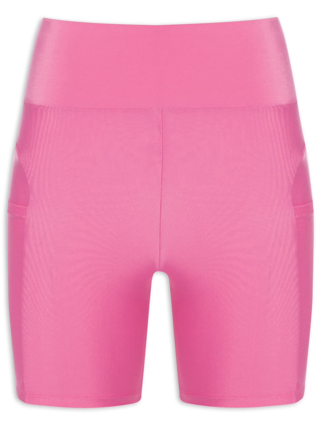 Short Feminino Liso Action - Rosa