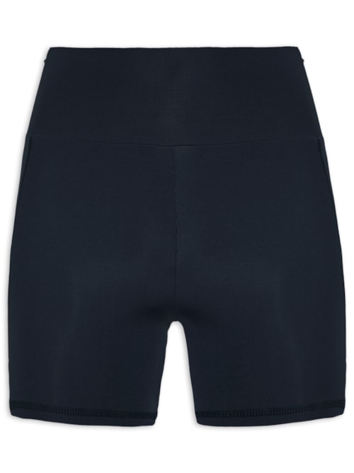 Short Feminino Liso - Azul