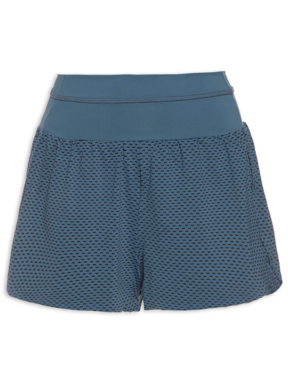Short Feminino Liso - Azul