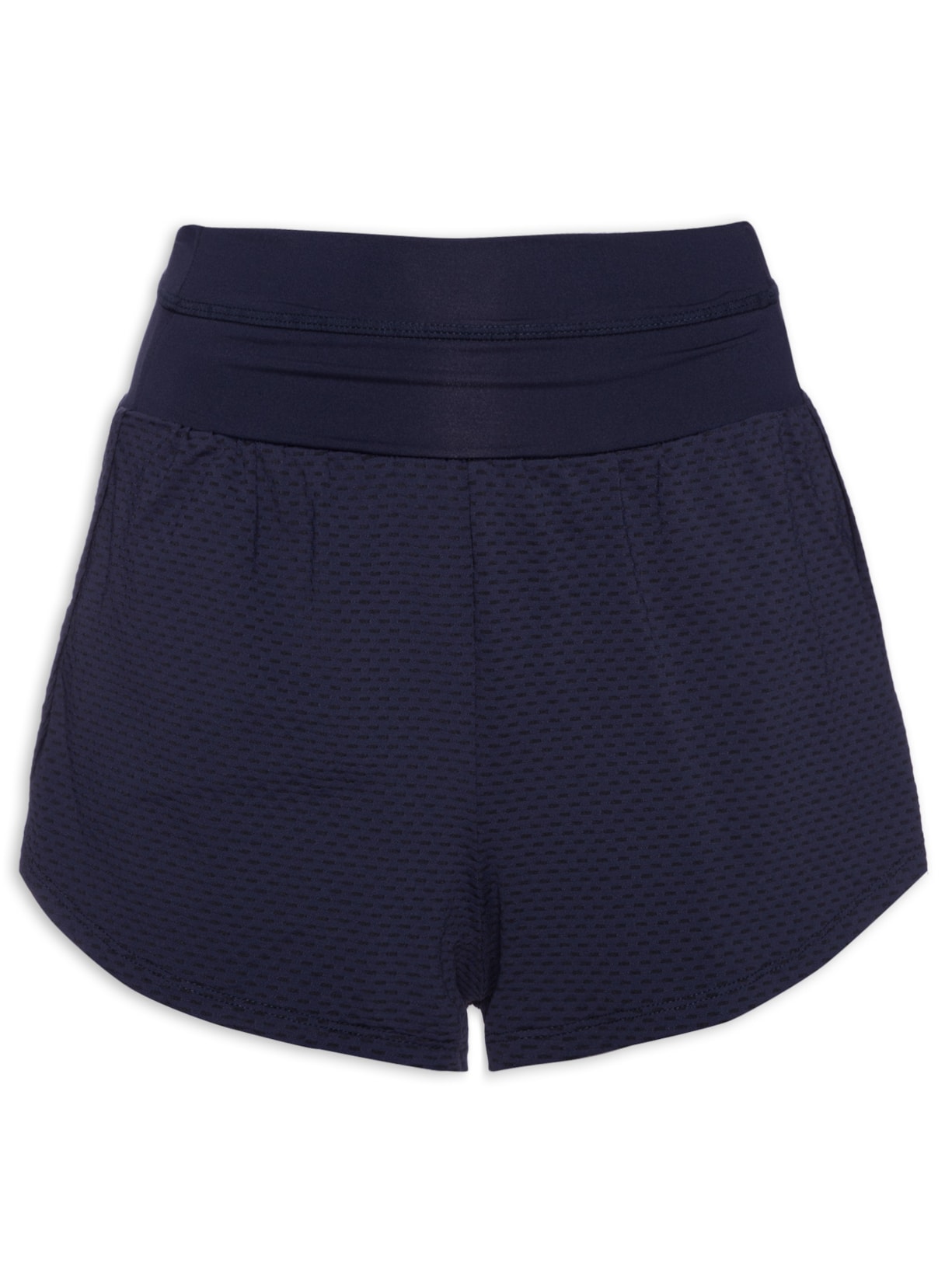 Short Feminino Liso - Azul