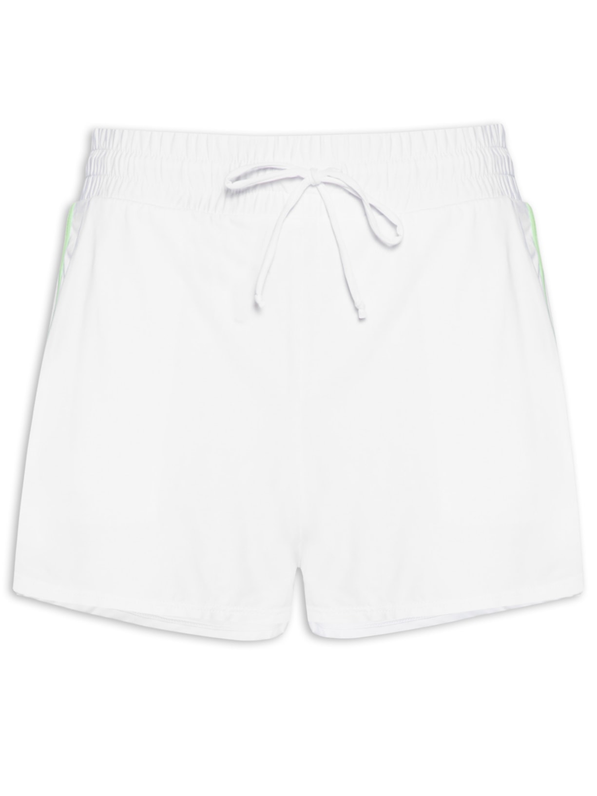 Short Feminino Liso - Branco