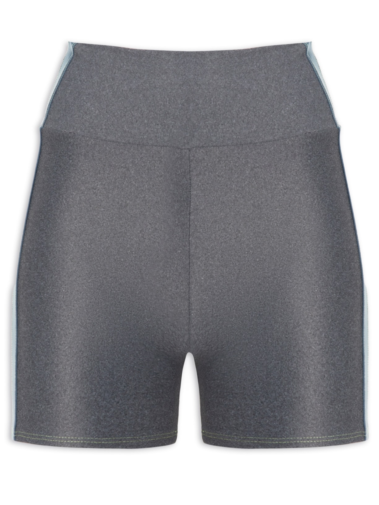 Short Feminino Liso - Cinza