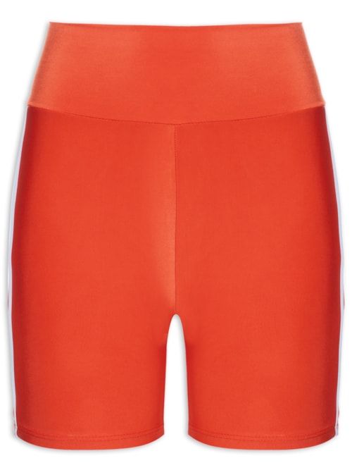 Short Feminino Liso - Laranja