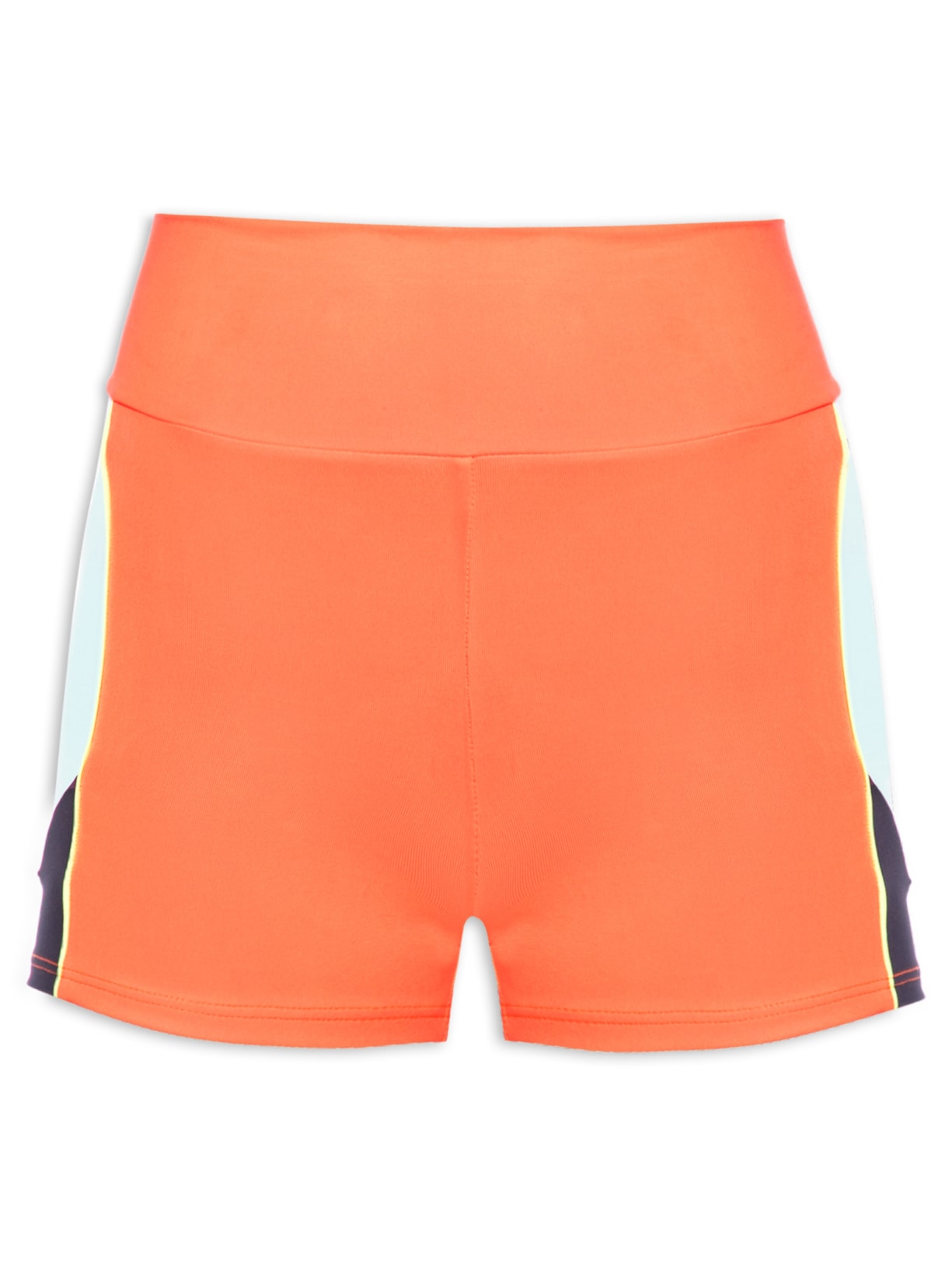 Short Feminino Liso - Laranja