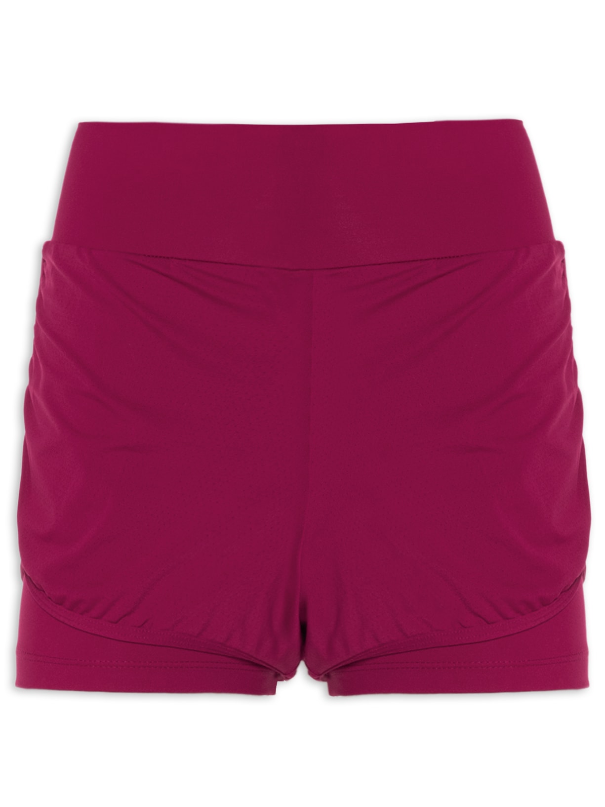 Short Feminino Liso Move - Rosa