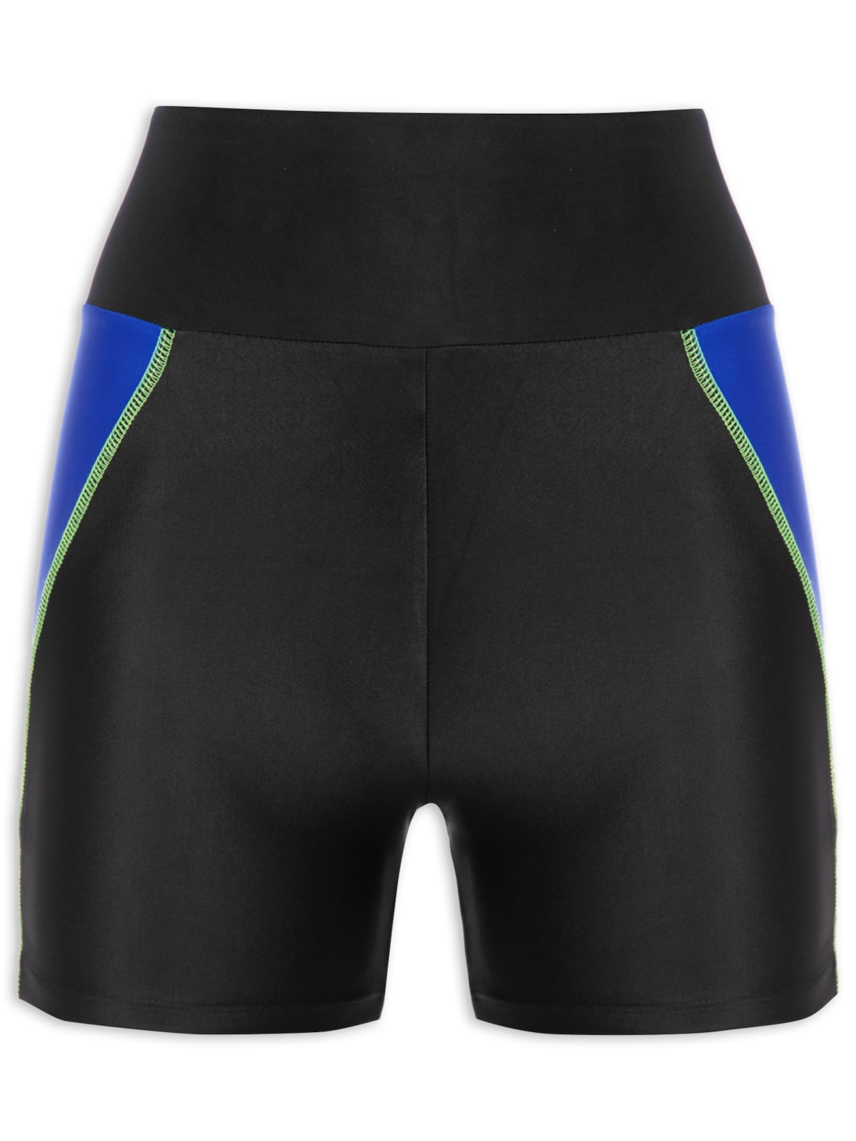 Short Feminino Liso - Preto