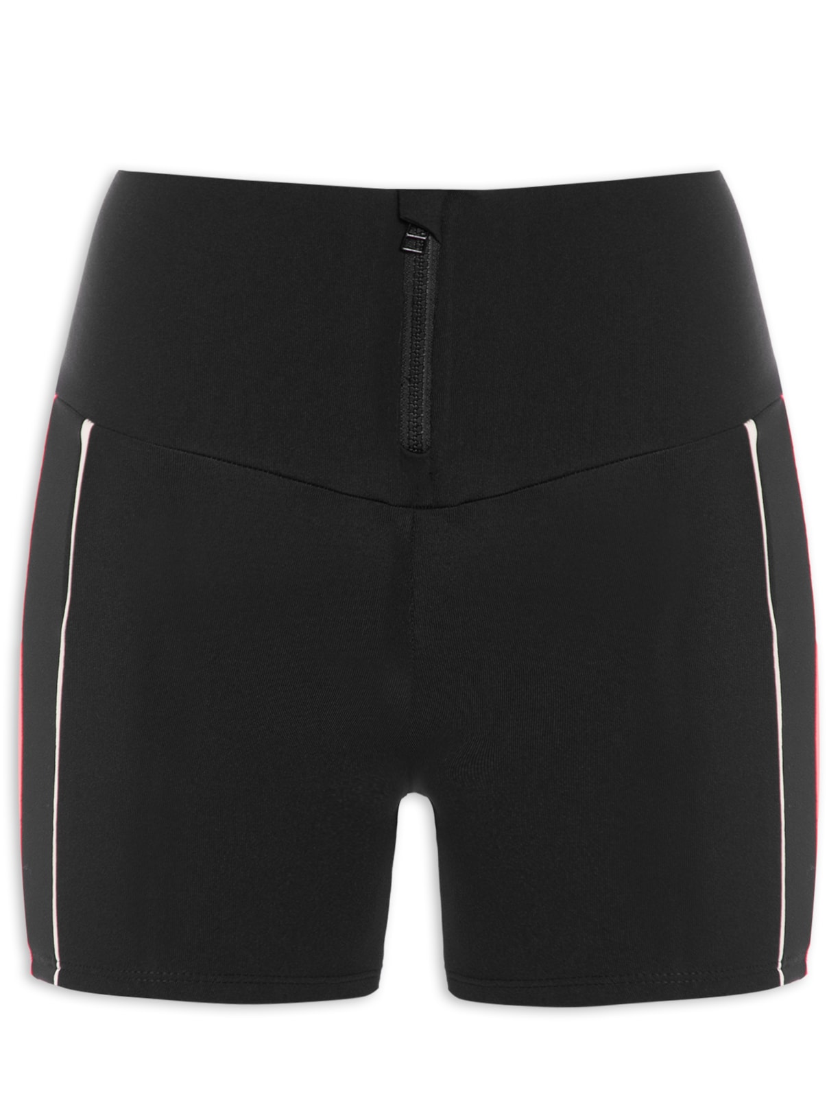 Short Feminino Liso - Preto