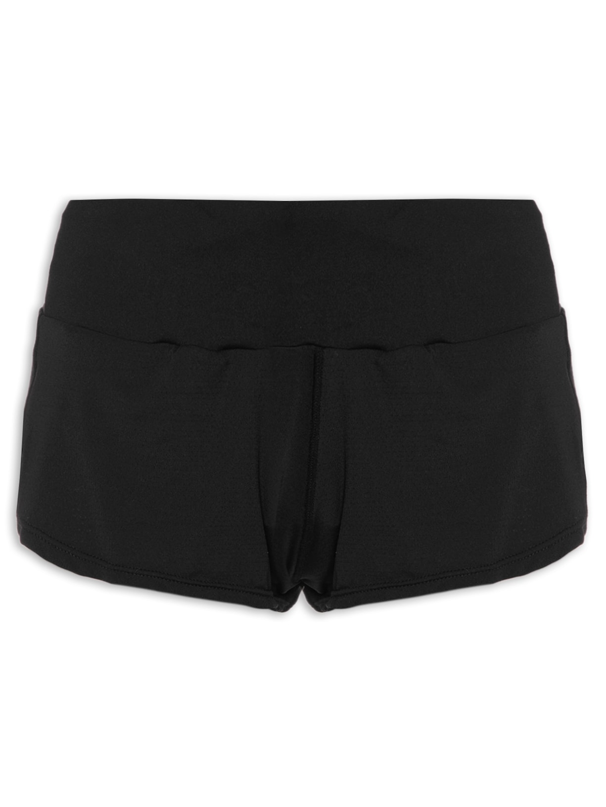 Short Feminino Liso - Preto