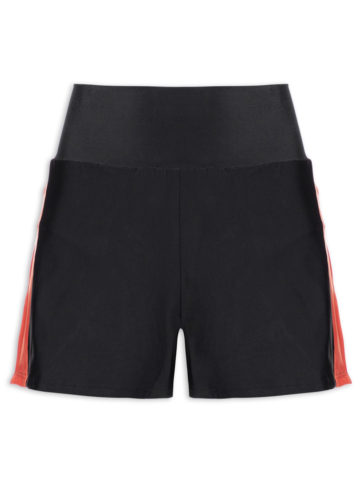 Short Feminino Liso - Preto