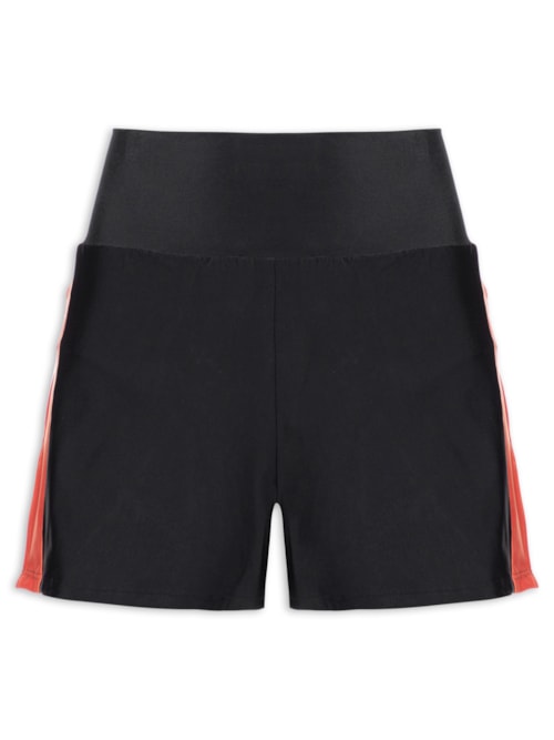 Short Feminino Liso - Preto