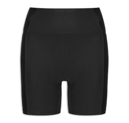 Short Feminino Liso - Preto