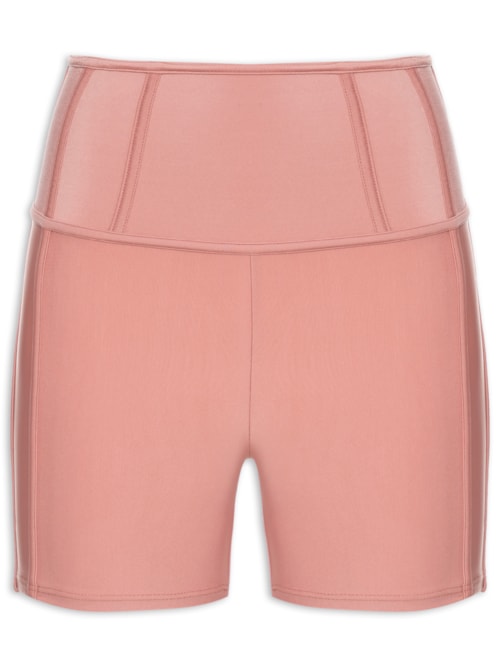Short Feminino Liso - Rosa