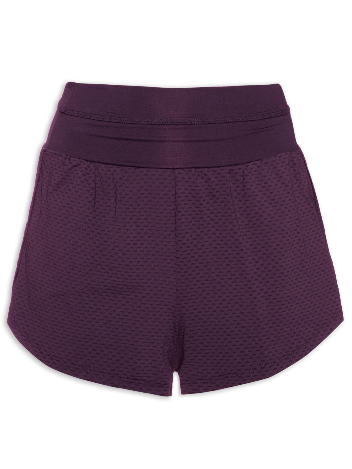 Short Feminino Liso - Roxo