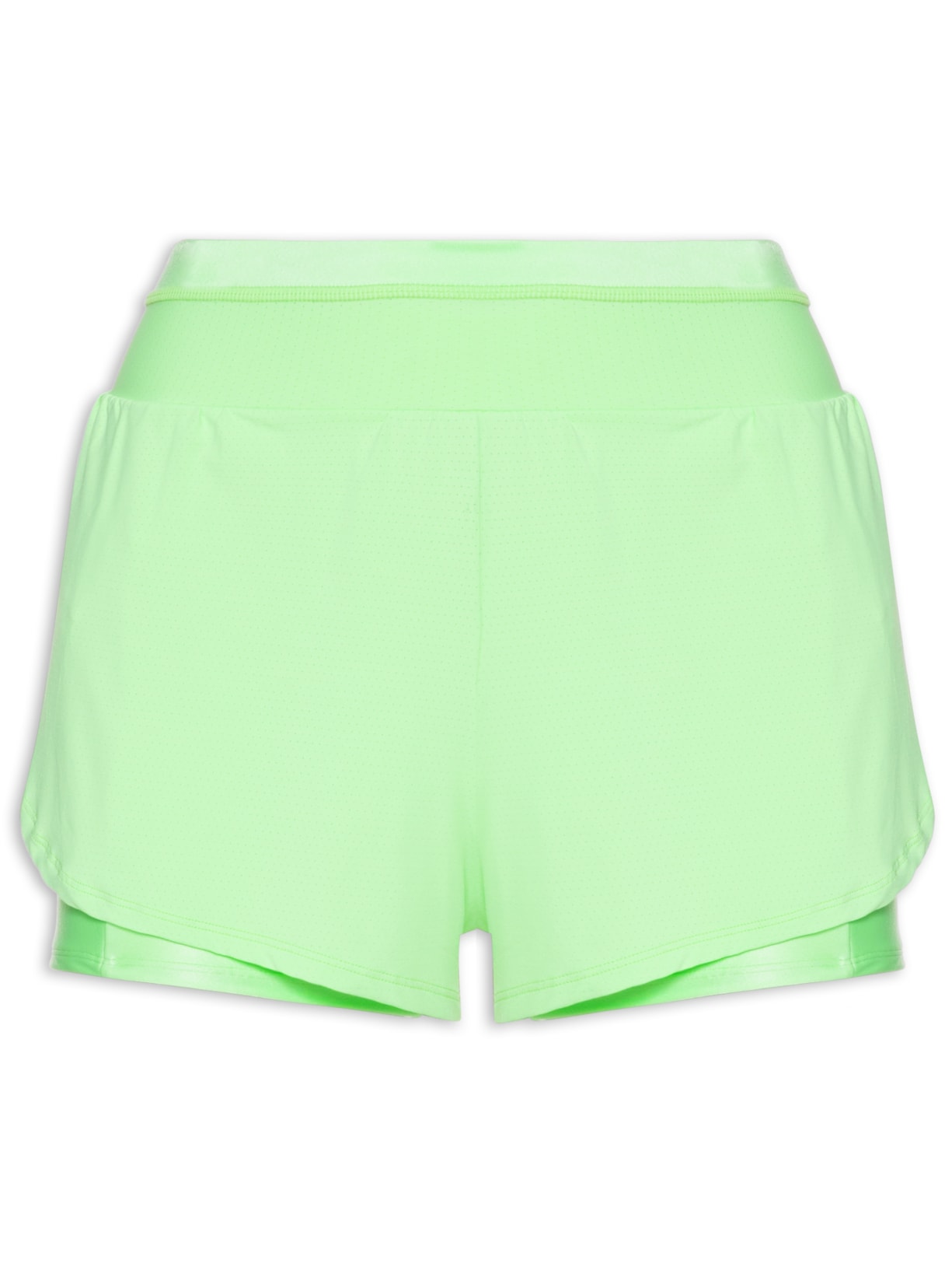 Short Feminino Liso - Verde